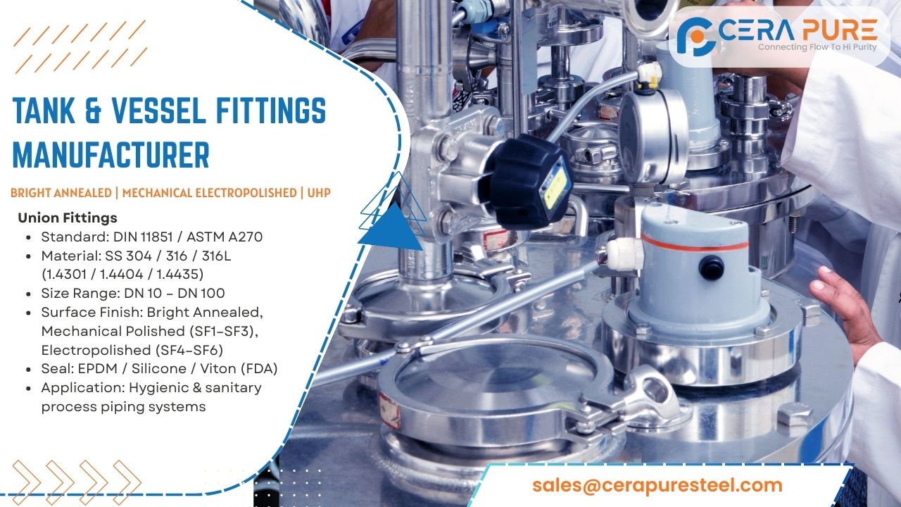 Tank & Vessel Fittings