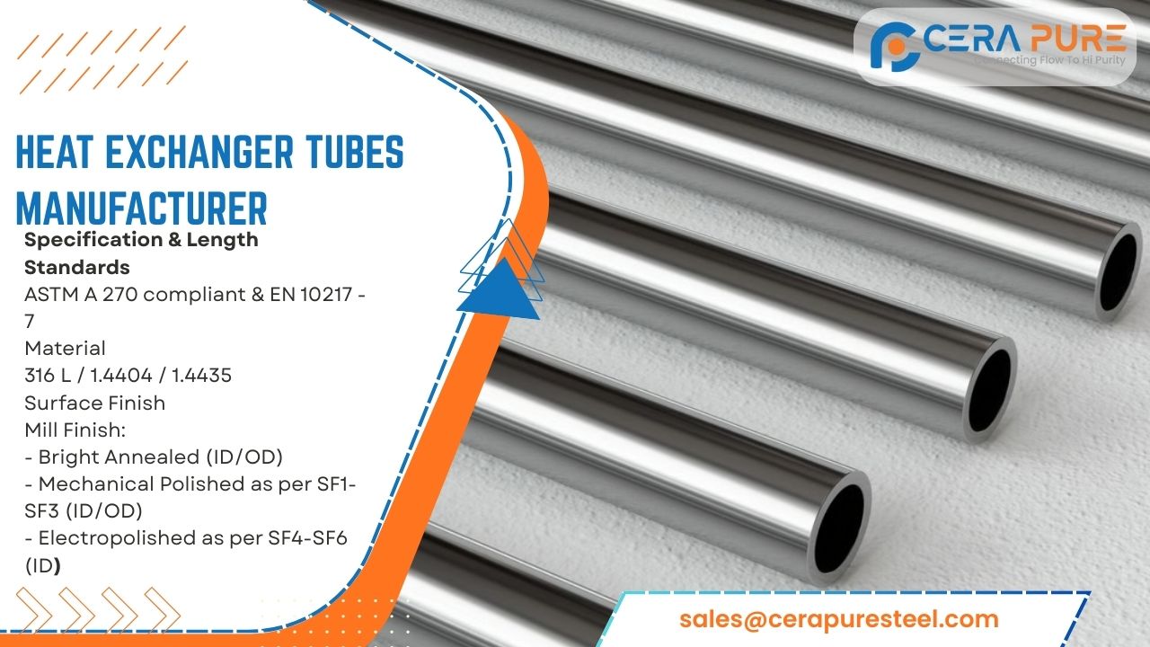 SS Heat Exchanger Tubes